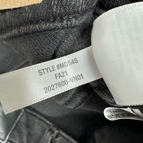 NWT Madewell High Rise Skinny Jeans 26W Black Starkey Wash Denim Plus Stretchy - Picture 16 of 16